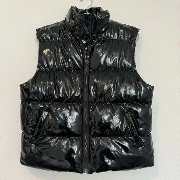 Edikted Neo Puffer Vest Black Small - Picture 1 of 7